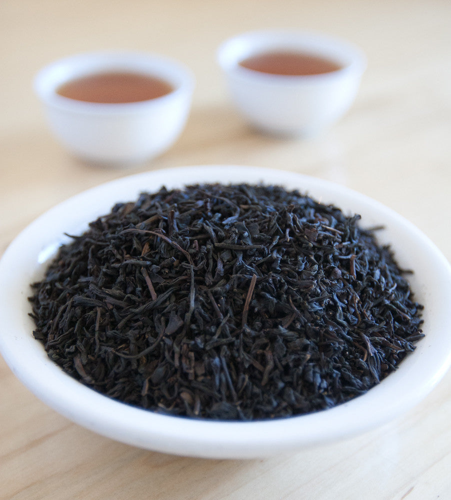 Our Earl Grey Supreme, Chinese Black Tea, is made from premium black Assam and Chinese tea and blended with all natural oil of bergamot.